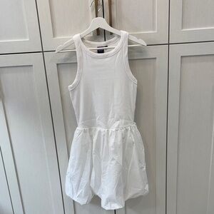 GAP Ribbed White Dress
